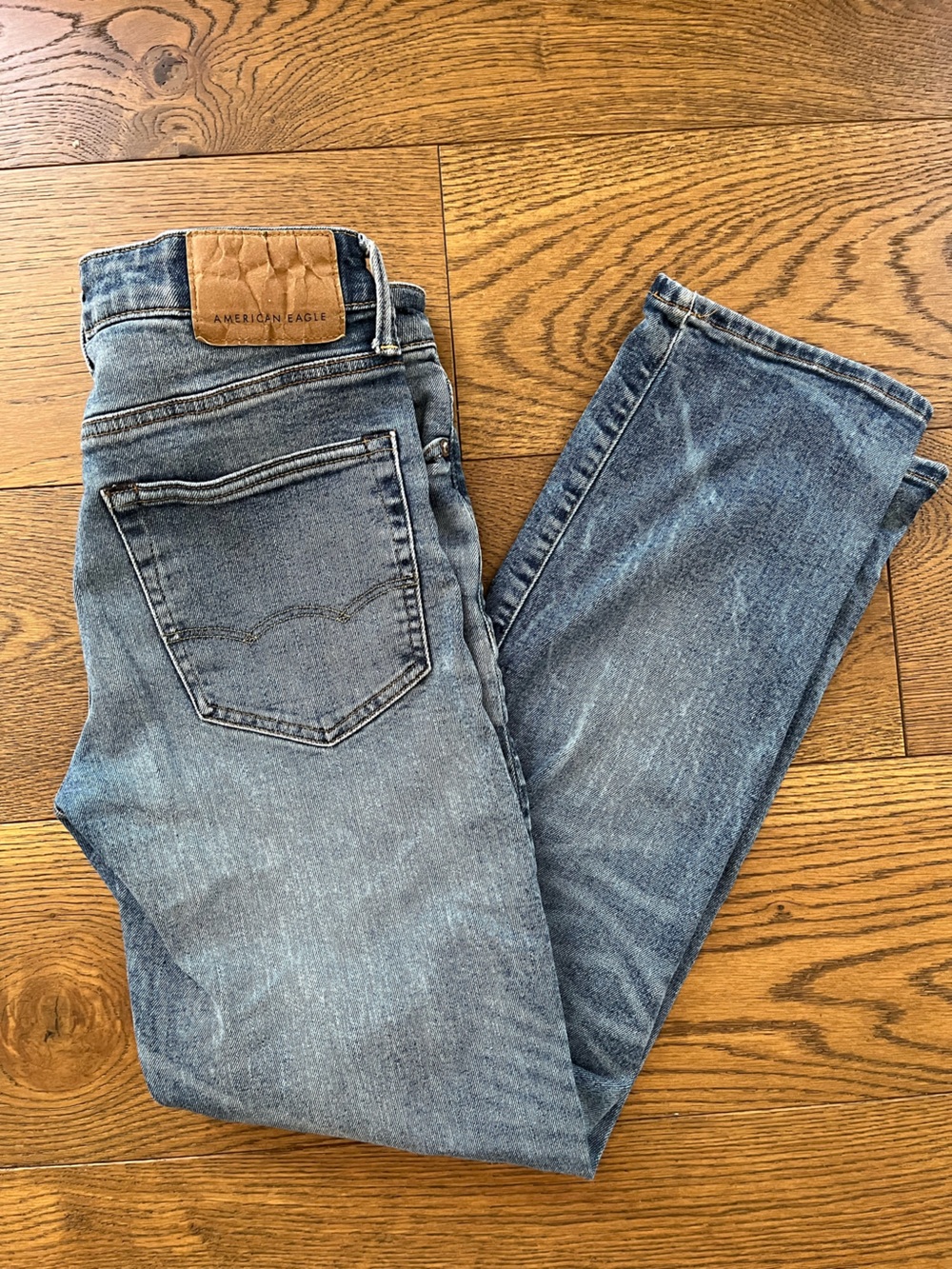 American Eagle AirFlex Men’s Original Straight Blue Jeans Size 29x30